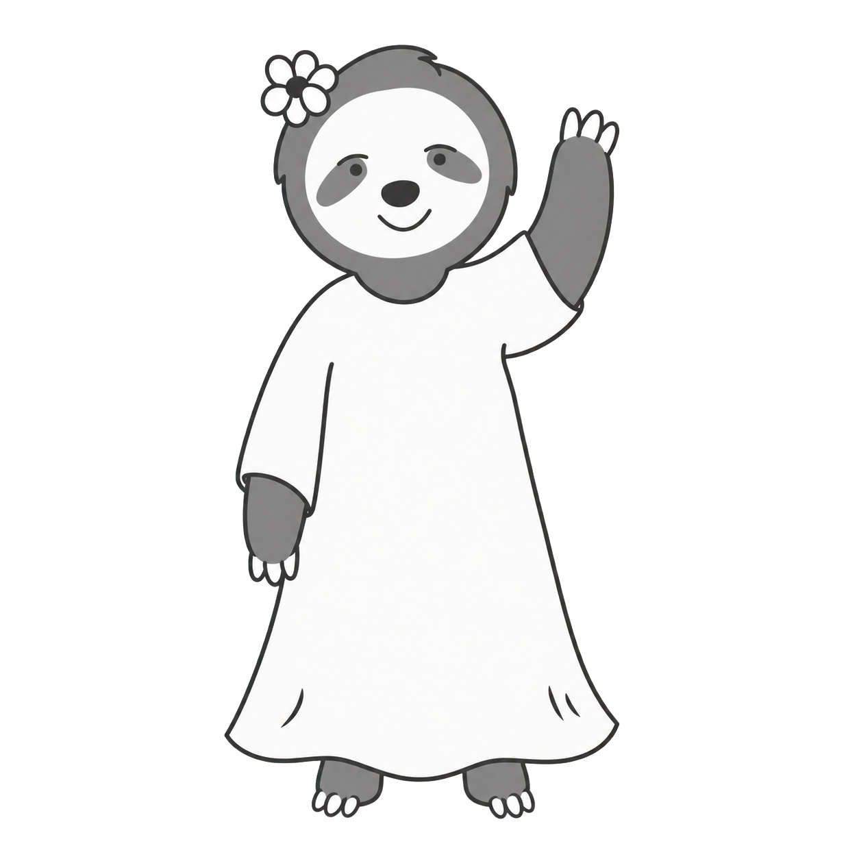 Brandcave sloth mascot